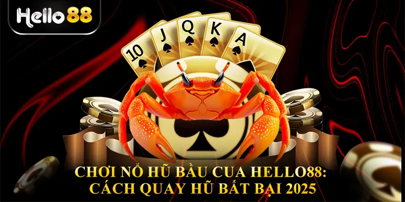 Chơi Nổ Hũ Bầu Cua Hello88: Cách Quay Hũ Bất Bại 2025