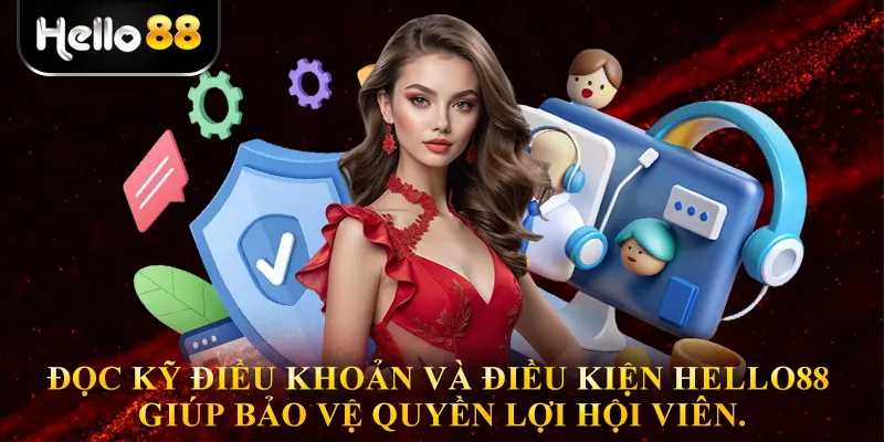 Đọc kỹ điều khoản và điều kiện hello88 giúp bảo vệ quyền lợi hội viên.