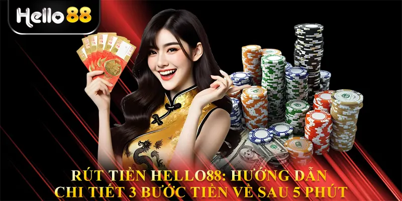 Rút Tiền Hello88: Hướng Dẫn Chi Tiết 3 Bước Tiền Về Sau 5 Phút